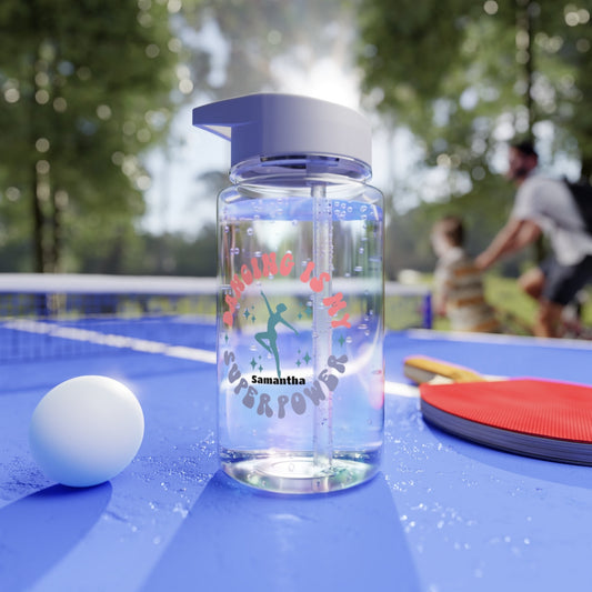 Personalized water bottles for school and sports