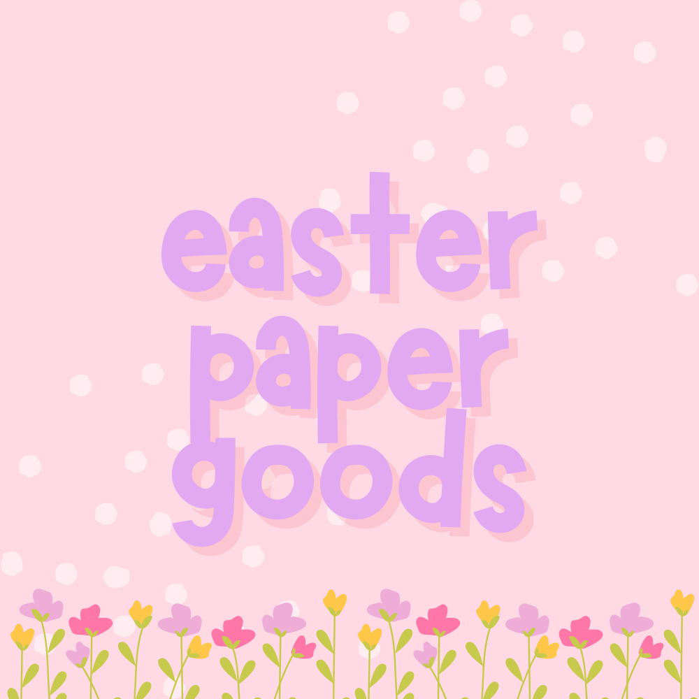 Paper Goods: Easter - Plates, Napkins & Table Decor