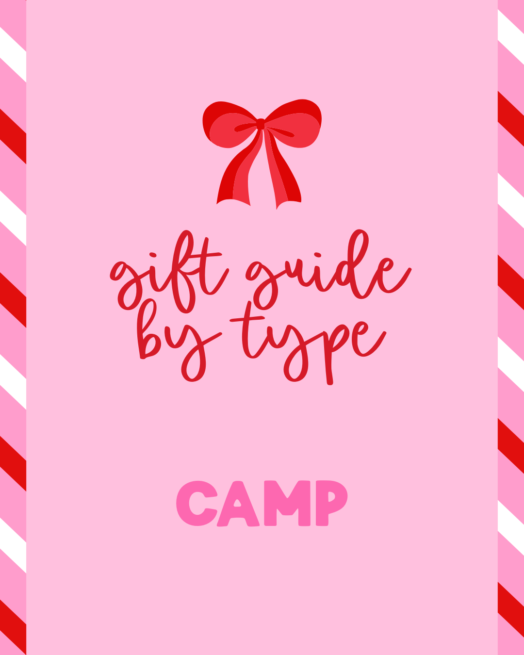 Camp Gifts: Bunk, Trunk, Bus, Visiting Day & Home Gifts