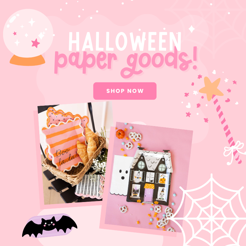Paper Goods: Halloween – Plates, Napkins & Spooky Cute Decor
