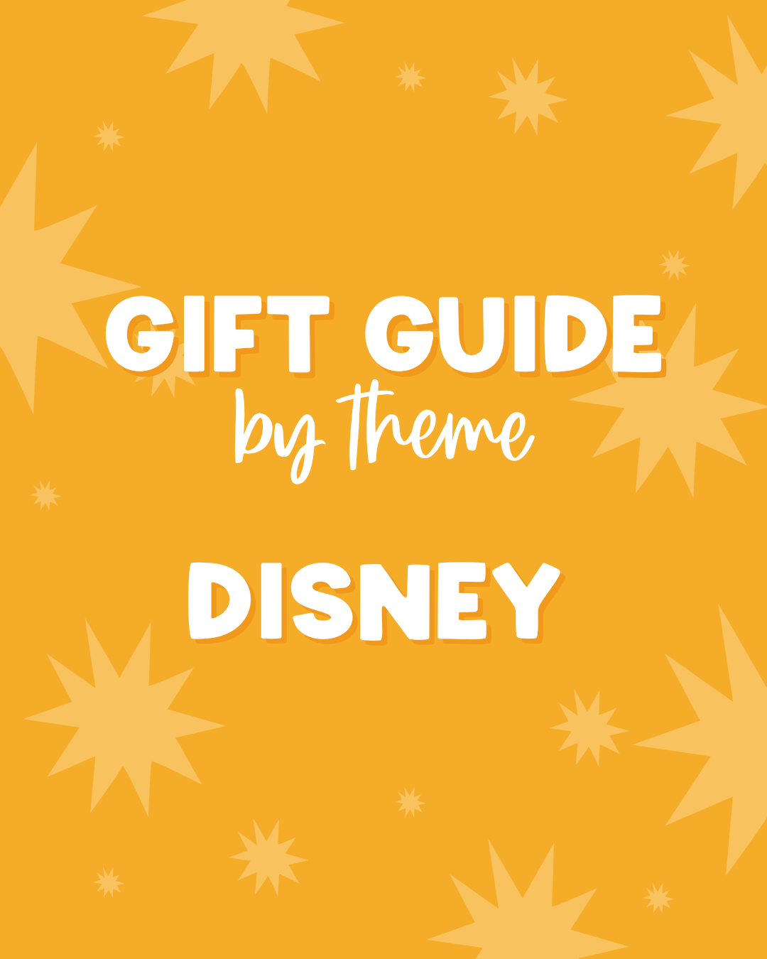Gift Theme: Disney