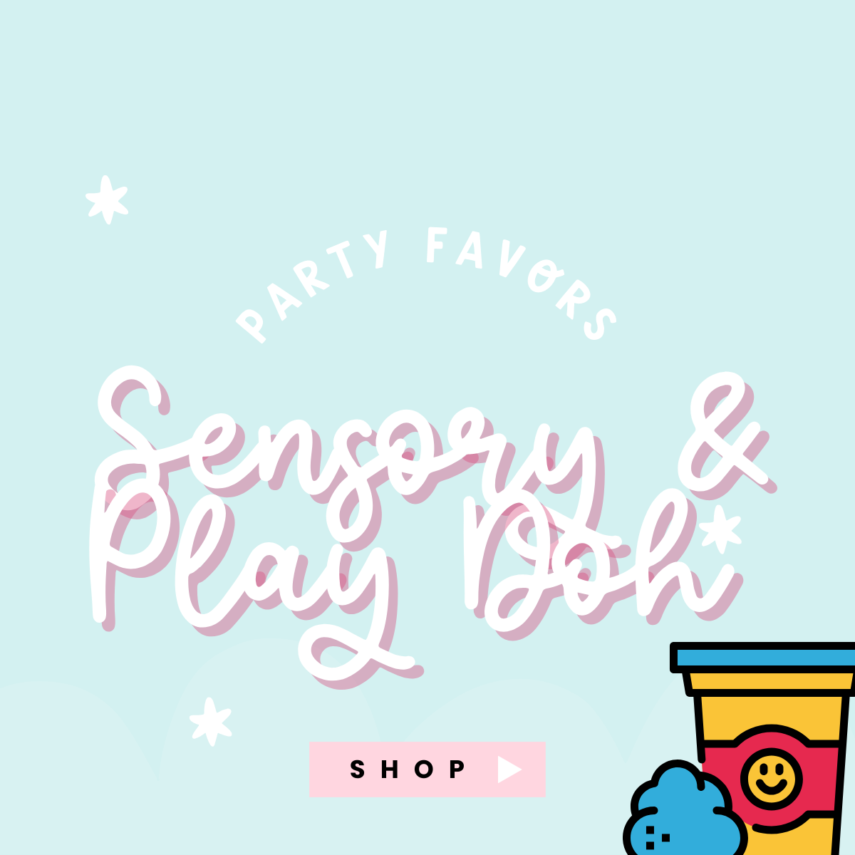 Party Favors: Sensory and Play Dough