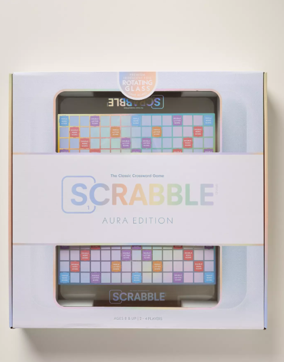 Aura Luxury Board Game with iridescent glass board