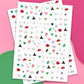 Emerald City Nail Stickers - 604 adhesive nail stickers, witch, wizard manicure
