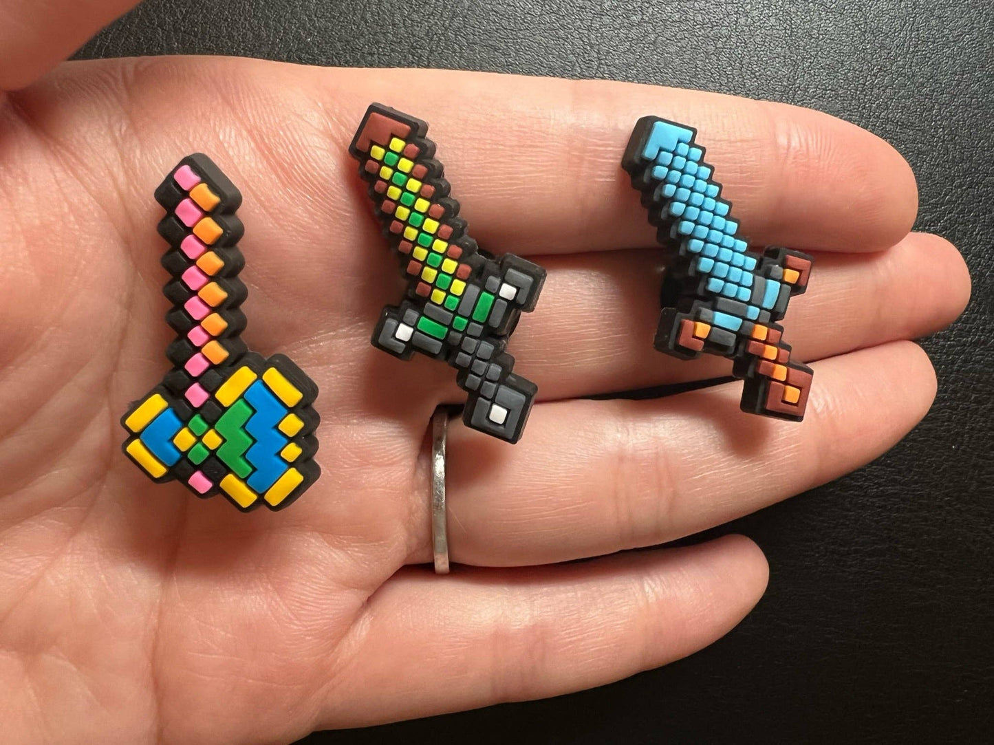 “Mine Your Style” ⛏️ Minecraft Croc Charms by JuliesDecal