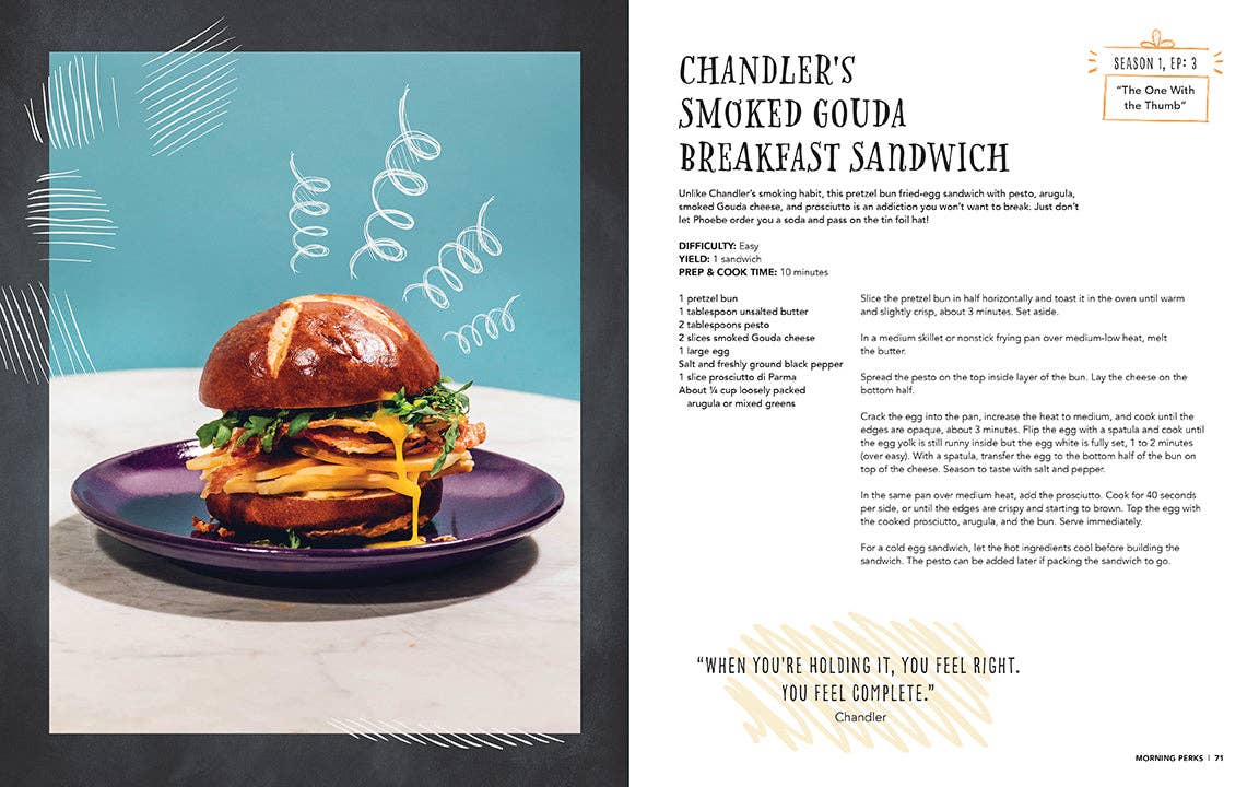 “The One With All the Recipes” ☕🍪 Friends Cookbook & Apron Gift Set by Insight Editions