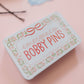 "Pin Emergency" 📌 Emergency Bobby Pins Travel Tin (60 Pins) by Pippi Post