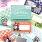 Set of 24 assorted scratch-off lunchbox notes measuring 2” x 3.5”, featuring six different animated animal friends designs. Each card allows you to write a personalized message in the blank space, which is then covered with a scratch-off sticker for a fun reveal. Perfect for slipping into lunch bags or coat pockets, these tiny notes come packaged in a clear plastic box, making them an ideal surprise for someone special. 