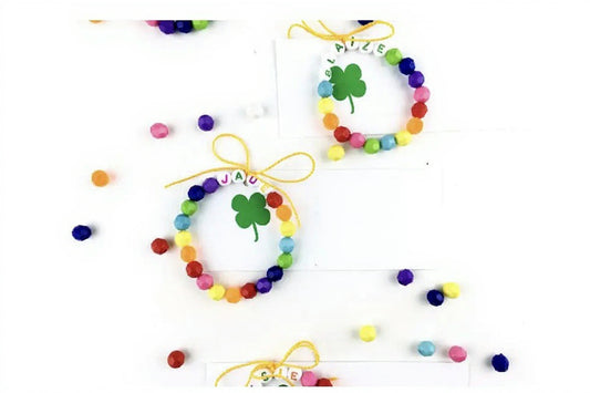 “Luck You Wear It” 🌈🍀 Rainbow Bracelet Craft Kit by CGO