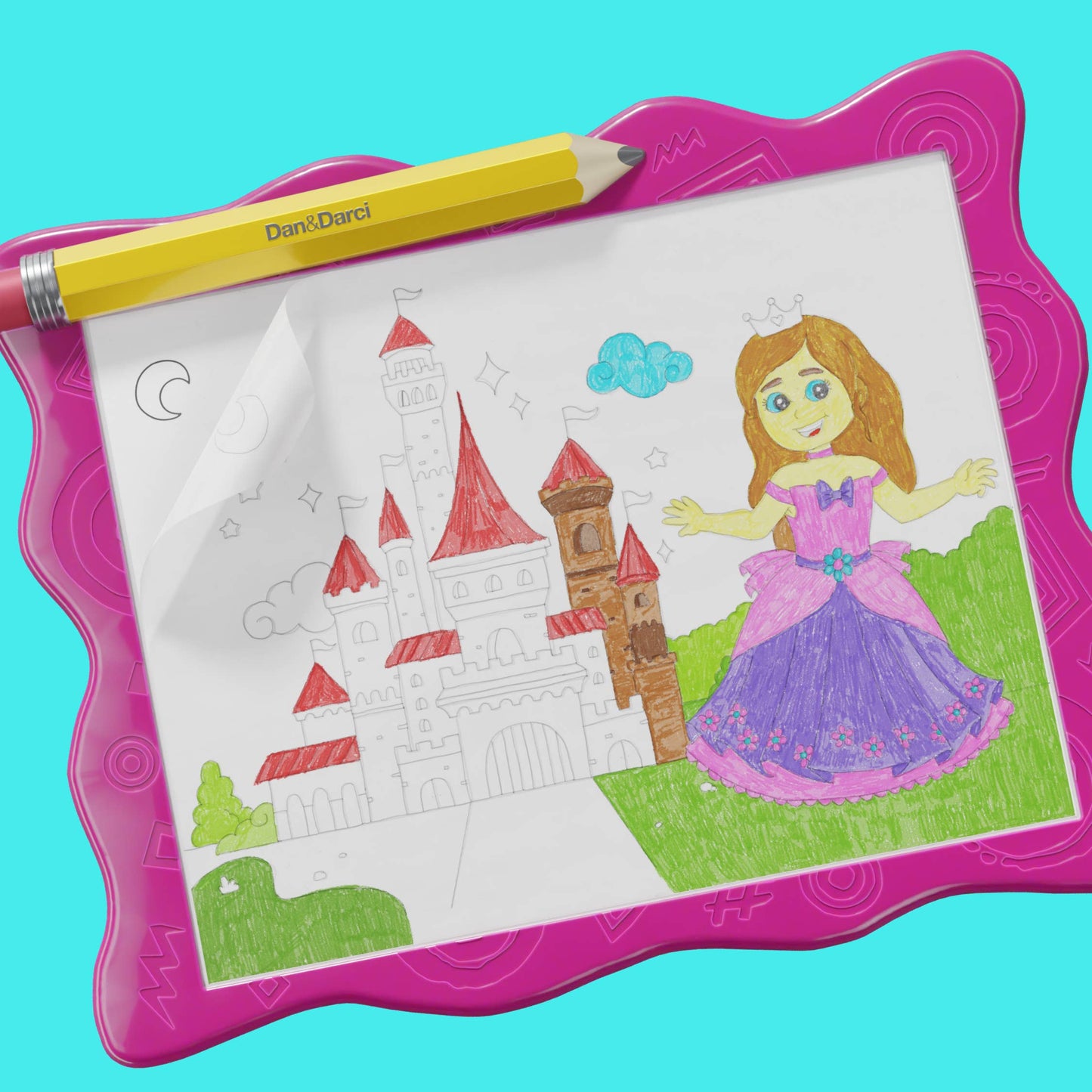 "Trace Race" ✏️ Light-Up Tracing Pad by Dan&Darci