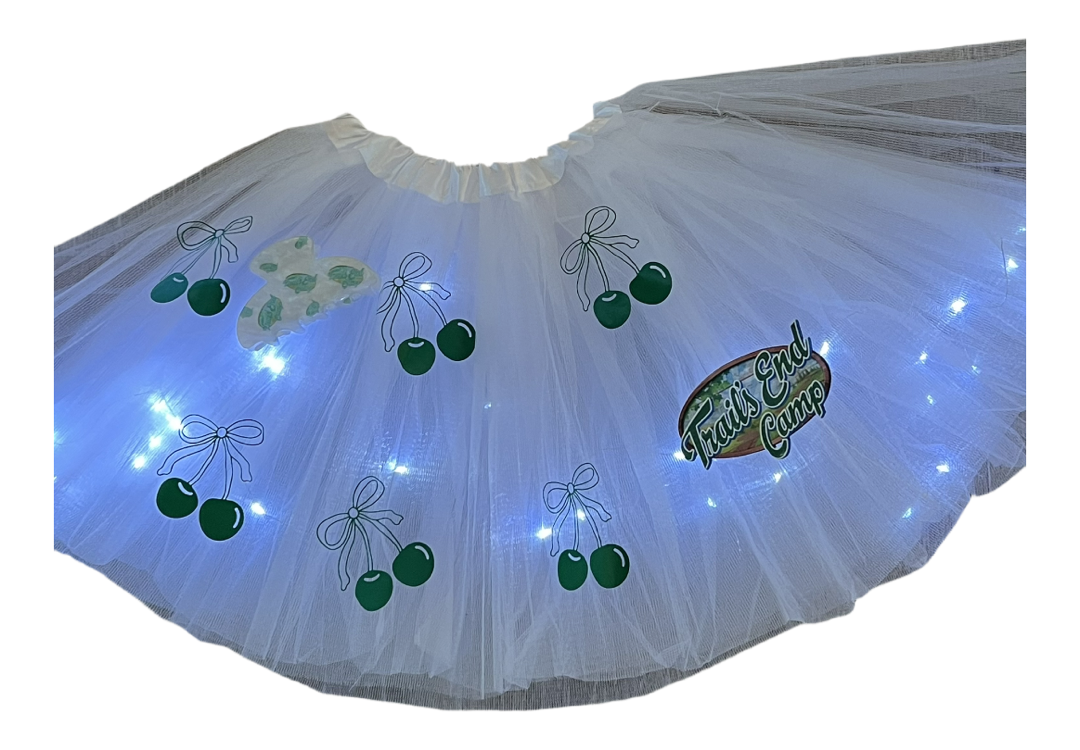 “Shine & Line” ✨ Custom Light-Up Camp Tutu