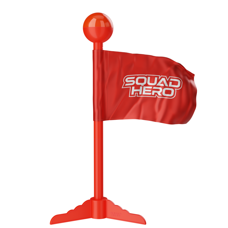 Backyard glowing Capture the Flag game kit