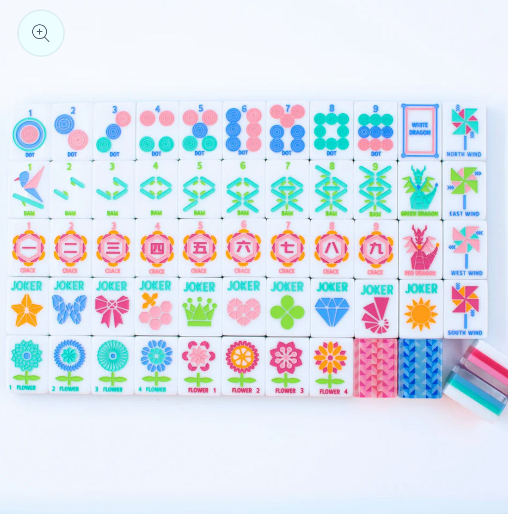 “Pretty in Prism“✨💗 Crystal-Pink Mahjong Magic by My Fair Mahjong