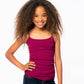 "Layer Up, Cutie" 💚 Girls Full Camisole Dark Emerald by Malibu Sugar