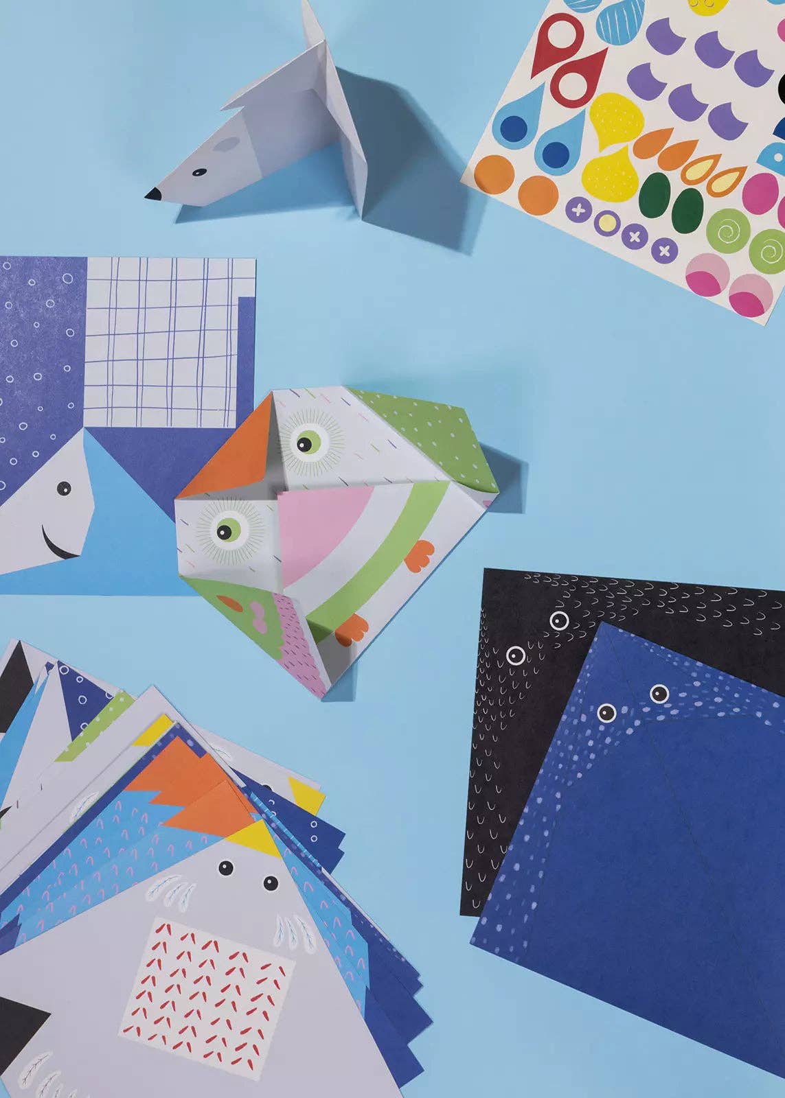 Beginner origami craft kit for kids