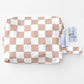"Everything Wet" 💦 Brush Stripes Blue Wet Bag by Calla & Friends