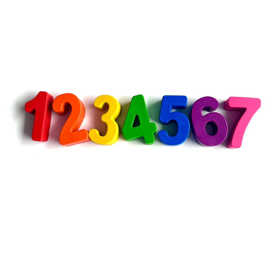 "By the Numbers" 🔢 Learning Number Crayons by Wonder Hue Crayon Co.