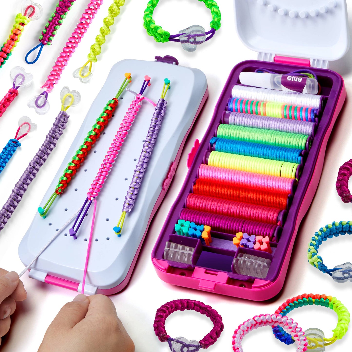"BFF Beads" 💖 Friendship Bracelet Making Kit by Dan&Darci