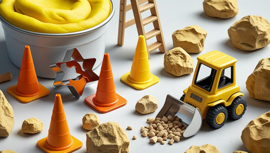 "Dig In" 🚜 Construction Themed Sensory Kit Party Favor