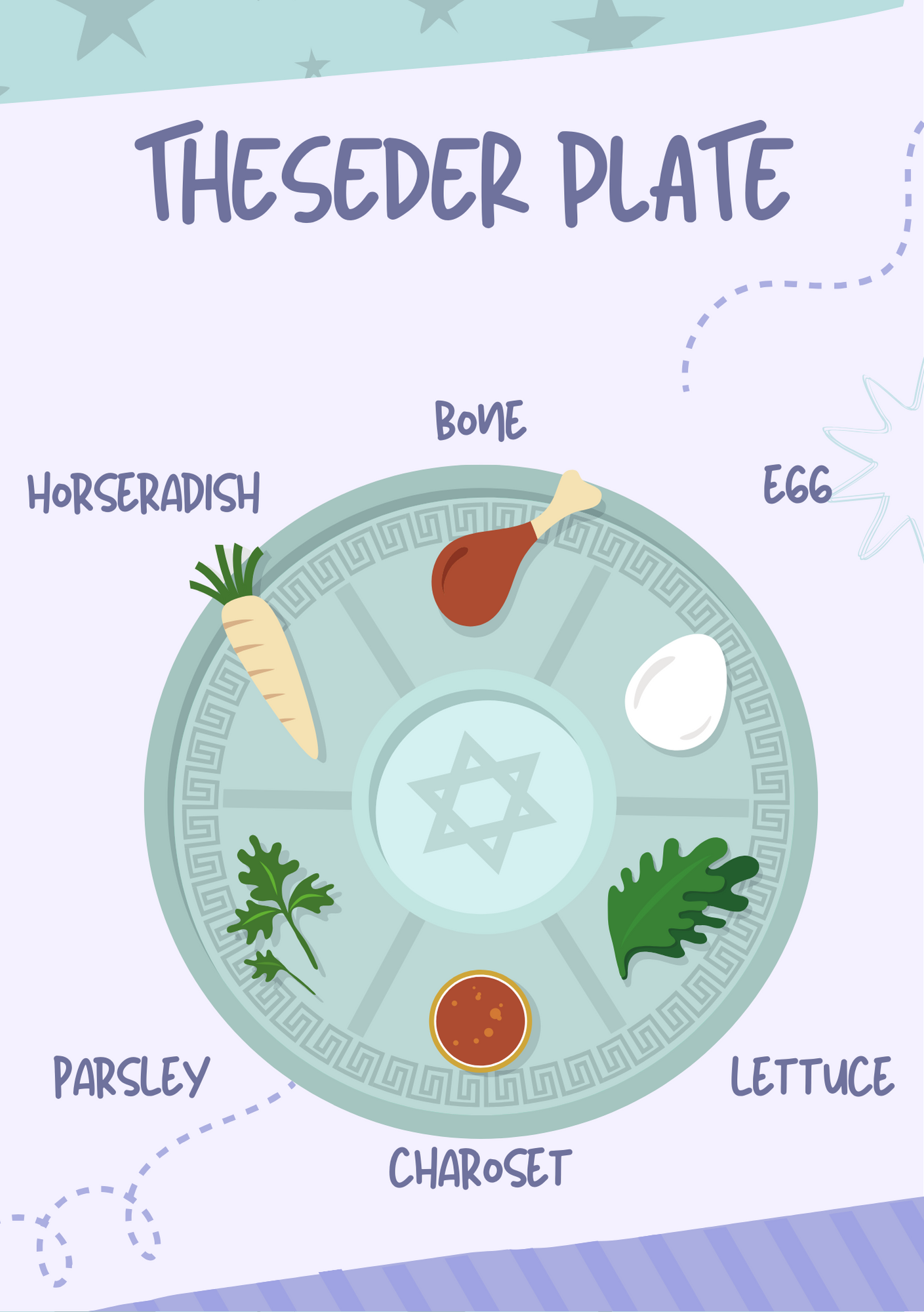 Retro Smiley Kids Passover Haggadah and Activity Book for Families, Featuring 50 Illustrated Pages with Activities like Coloring and Word Searches, Designed to Teach Children about Passover Traditions.