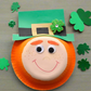 Plate of Luck paper plate shamrock craft kit
