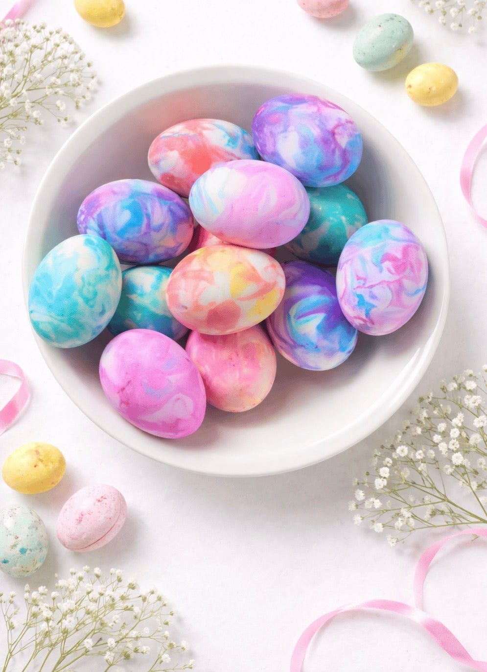 Eggsplosion of Color marbled Easter egg craft kit