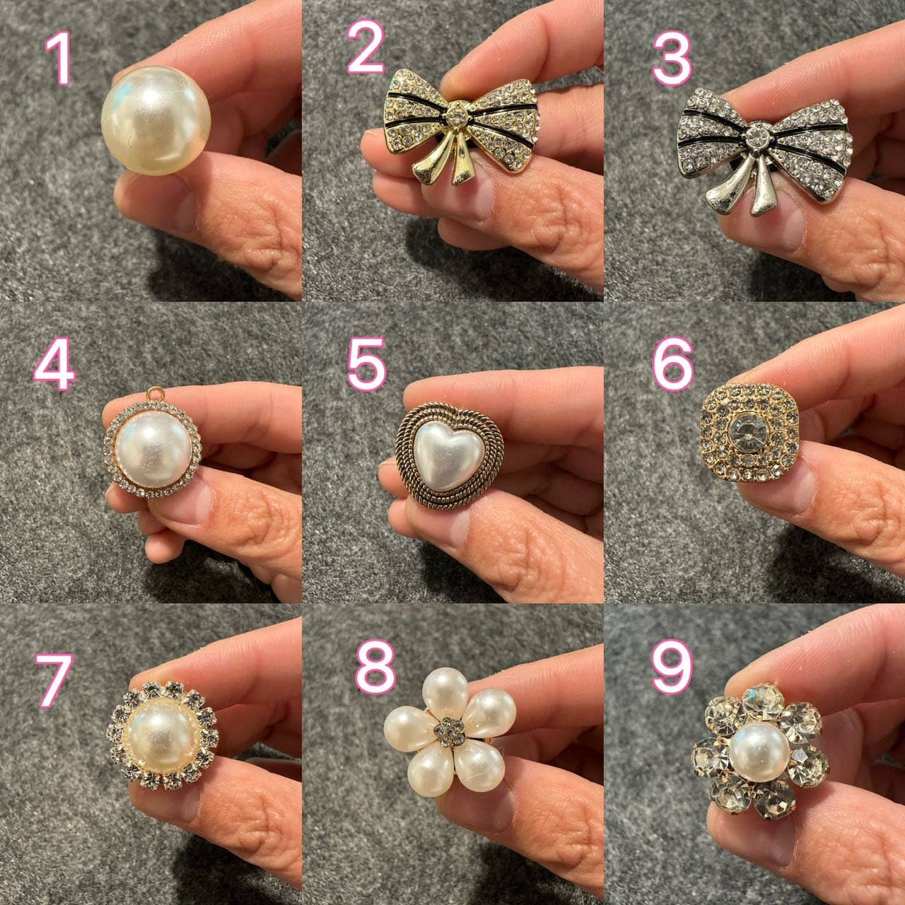 Waterproof and non-toxic shoe charms for customization
