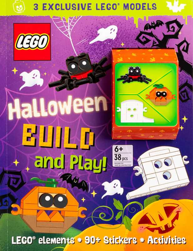 “Brick or Treat” 🎃👻 LEGO® Halloween Activity Book