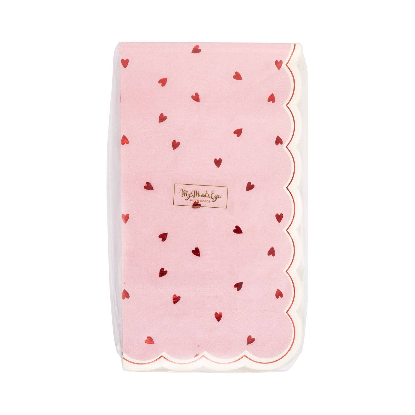 Valentine dinner table décor napkin