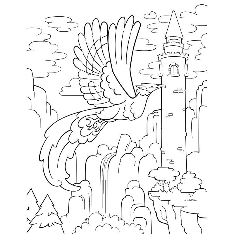 Children using stickers to complete activity book