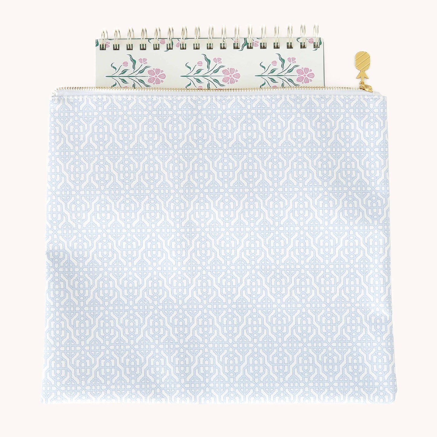 “Case in Point” 👜 Padded Planner Pouch with Gold Zipper by Emily Ley