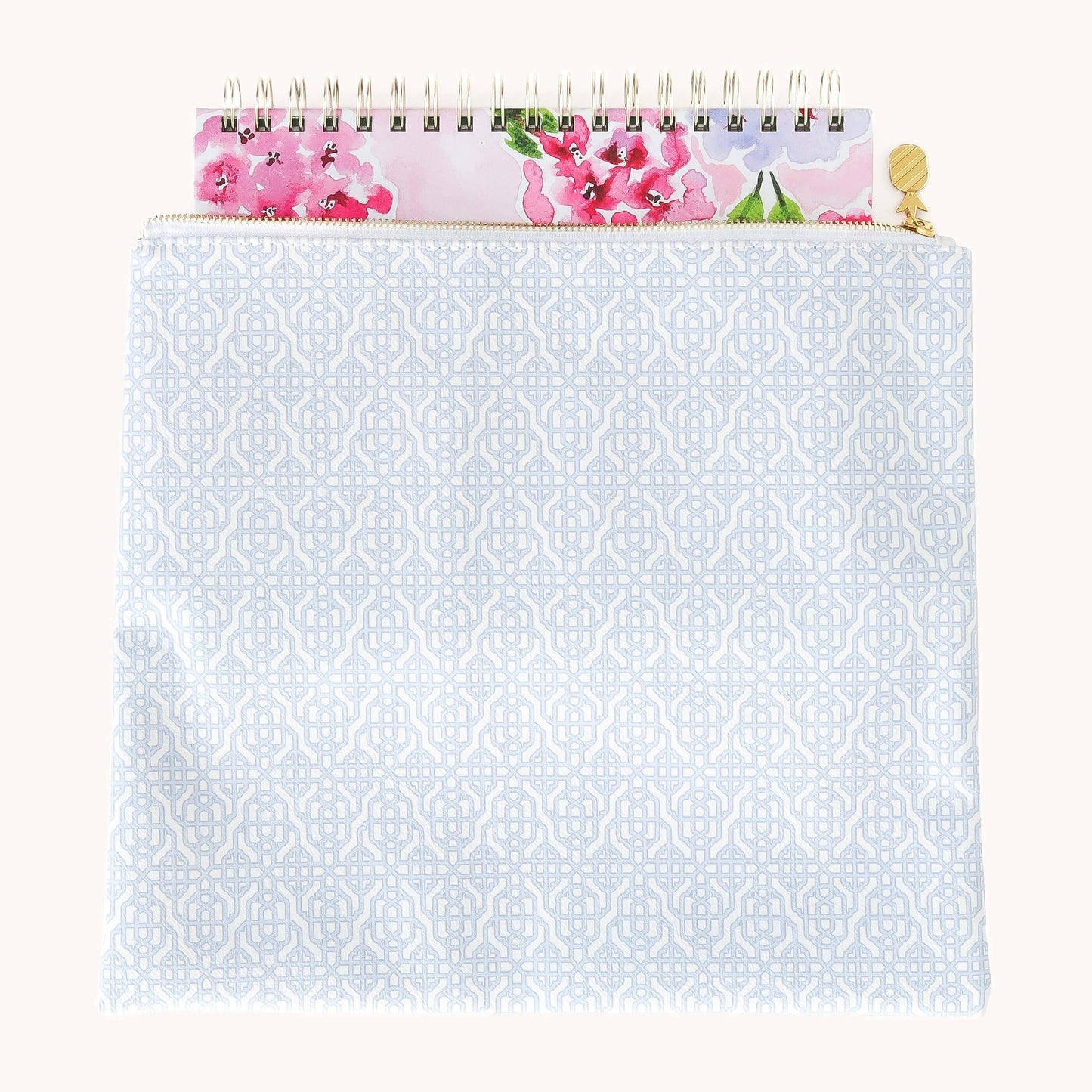 “Case in Point” 👜 Padded Planner Pouch with Gold Zipper by Emily Ley