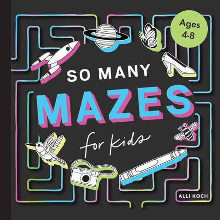 So Many Mazes book cover by Alli Koch