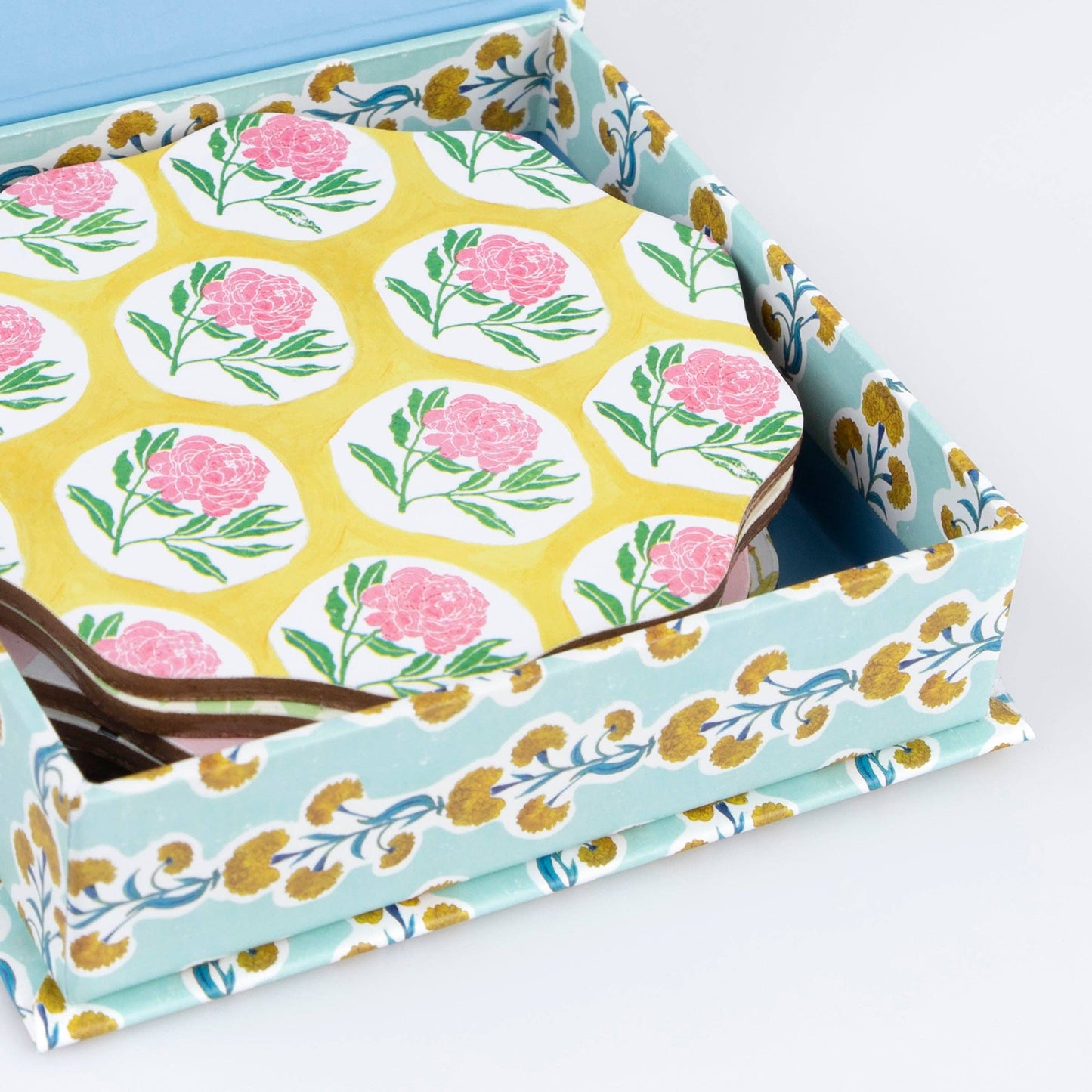 "Coast Is Clear" 🌼 Floral Coasters by Meri Meri