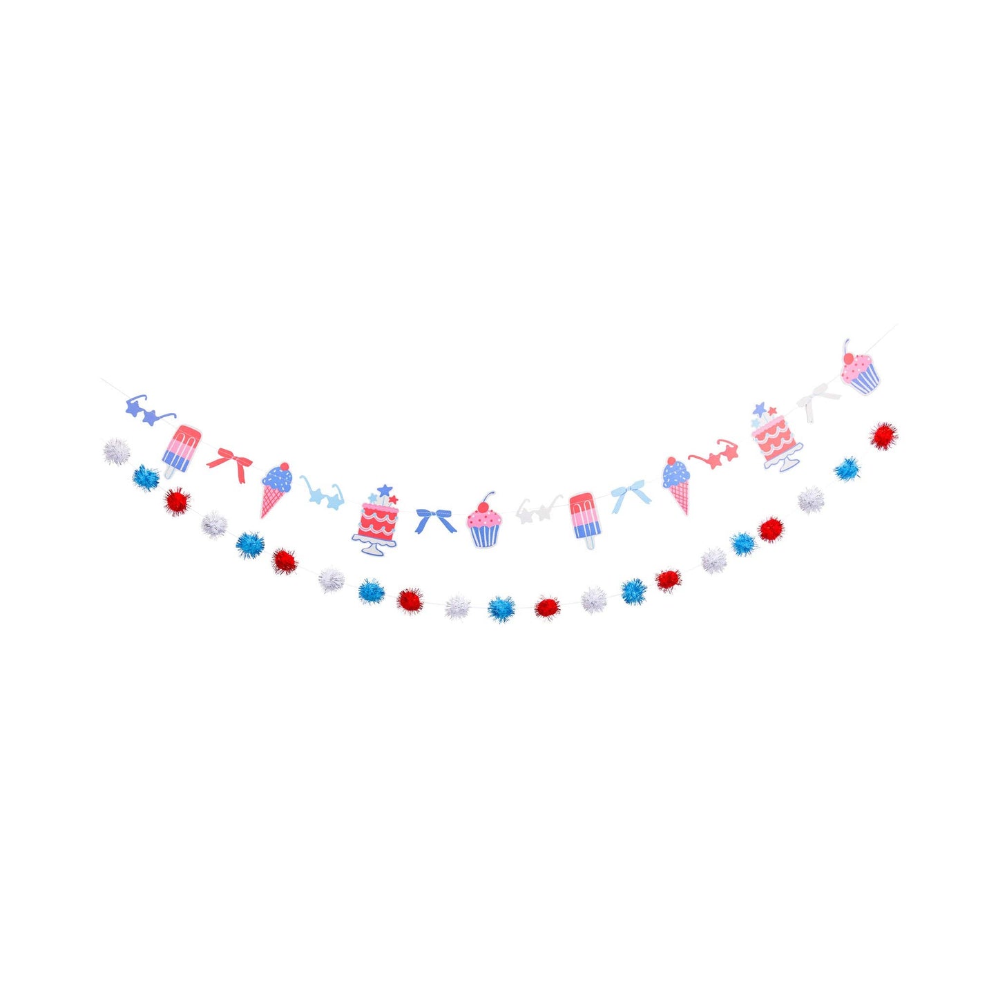 “Pom and Circumstance” 🇺🇸Summertime Icon Banner Set by My Minds Eye