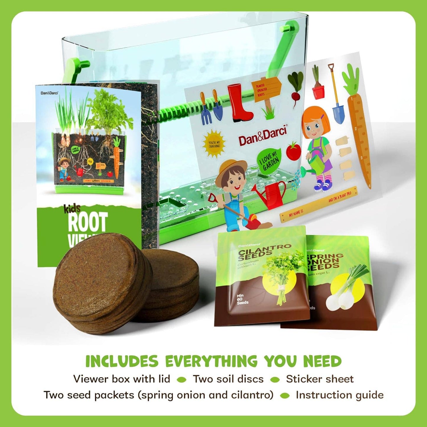 "Down to Earth" 🌱 Root Viewer Science Garden Kit by Dan&Darci