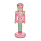 festive pink nutcracker decoration indoor outdoor