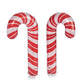 inflatable candy canes christmas decoration led lights
