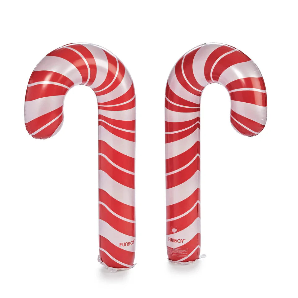 inflatable candy canes christmas decoration led lights