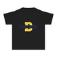 Youth T-Shirt — Camp Danbee Yellow Tee with Letter D