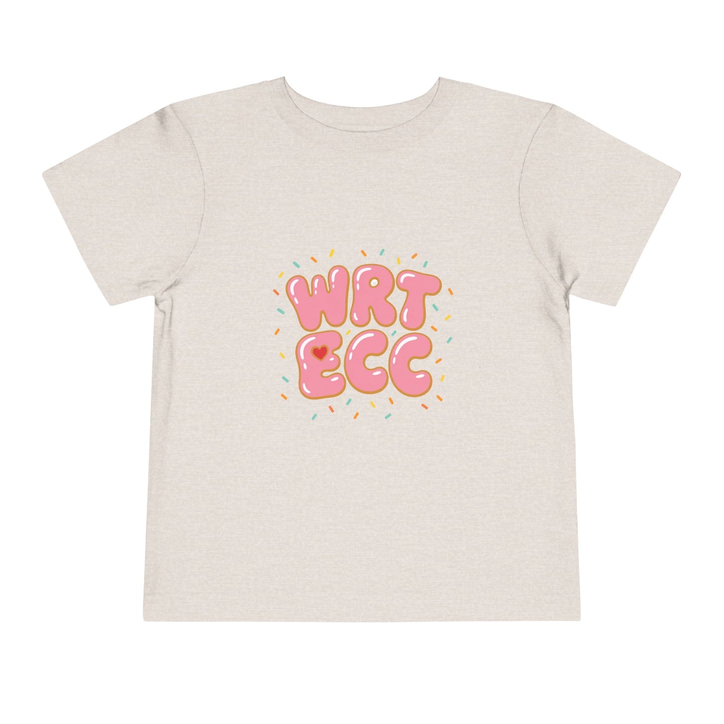 WRT ECC “Donut-Glaze Letters” Toddler Tee