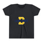Youth Tee — 'Camp Danbee' Letterman D Logo Kids Shirt