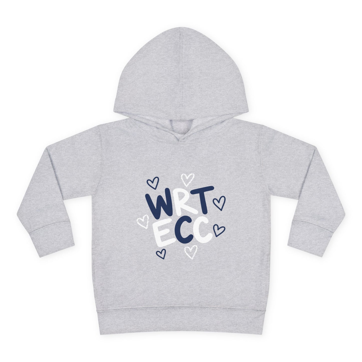 WRT ECC “Marker Script & Doodle Hearts” Toddler Hoodie