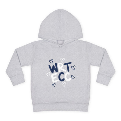WRT ECC “Marker Script & Doodle Hearts” Toddler Hoodie