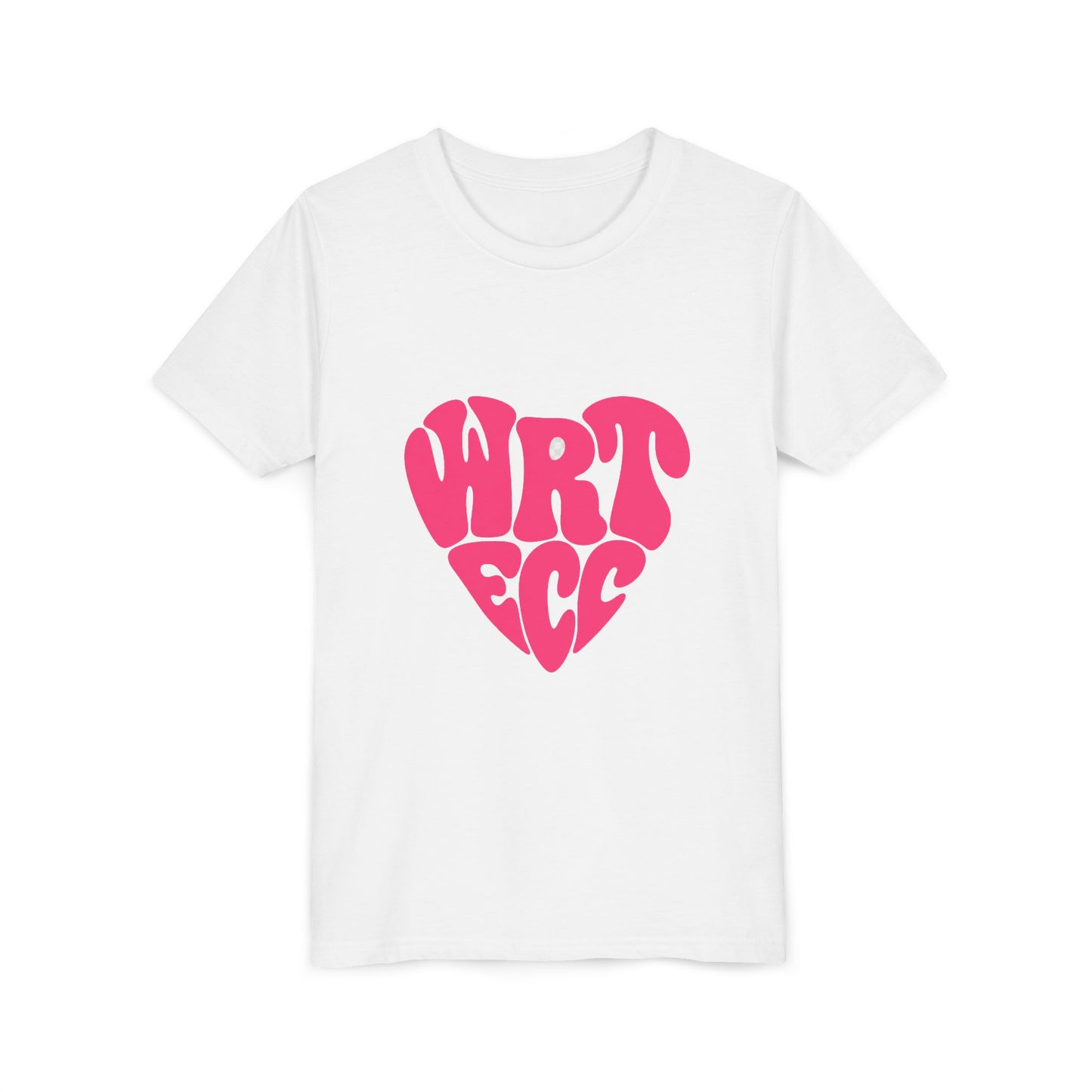 “Full Heart” 💙 Warped Heart Type WRT ECC Youth Spirit Tee by CGO