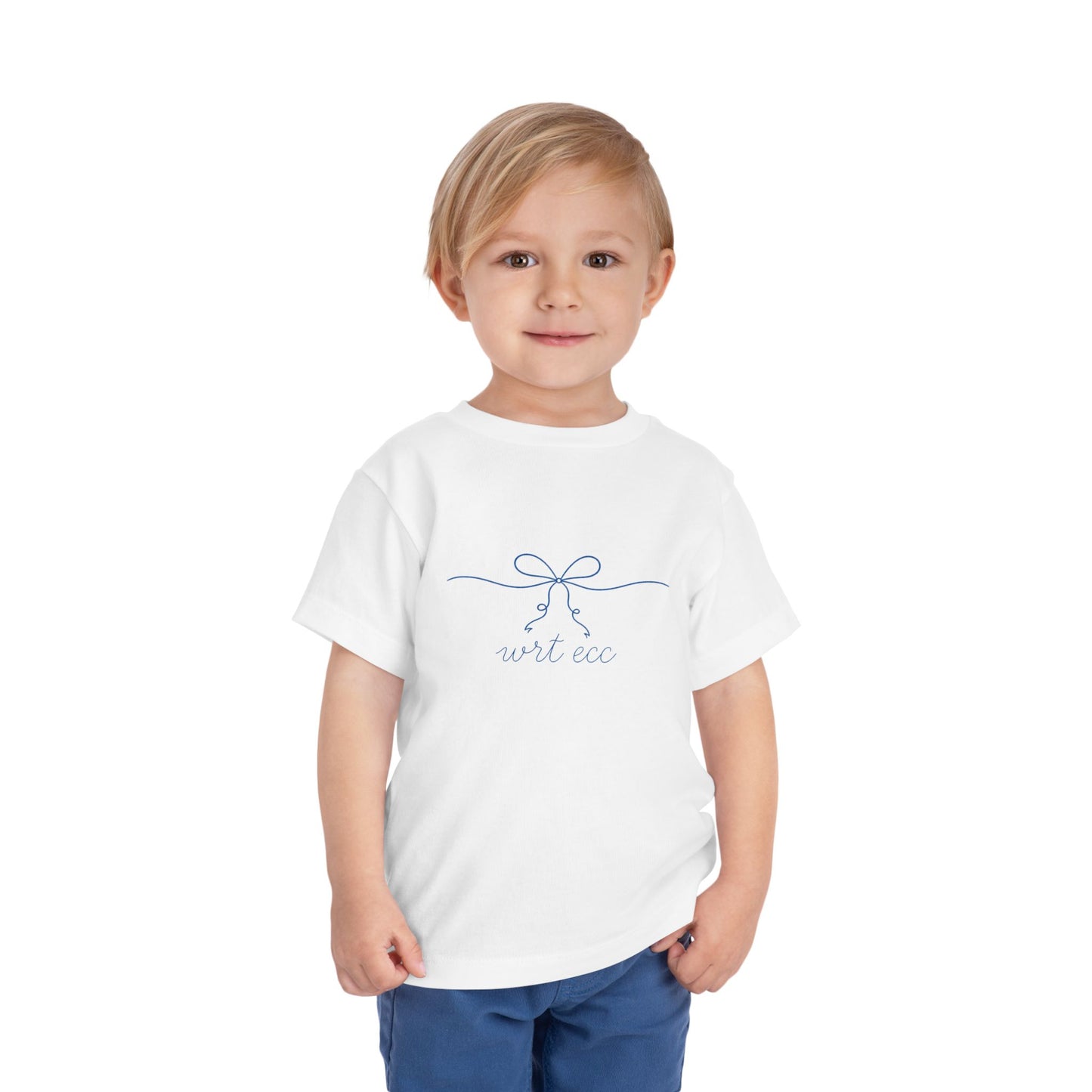WRT ECC “Ribbon Underline Bow” Toddler Tee