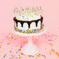 4-pack "Mr & Mrs" cake toppers, acrylic with silver hologram foil, perfect for wedding celebrations.