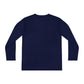 Youth Long Sleeve Tee - Pine Forest Camp Patch Design