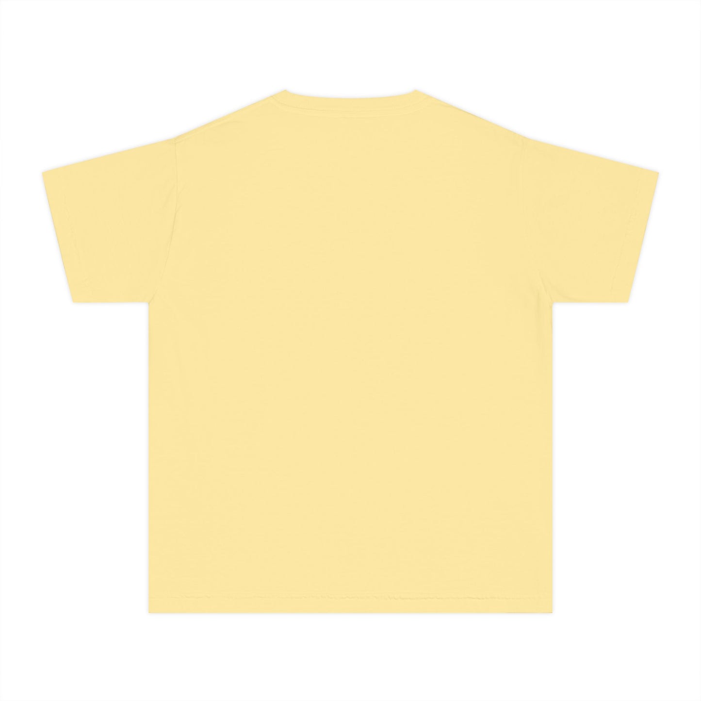 Youth T-Shirt — Camp Danbee Yellow Tee with Letter D