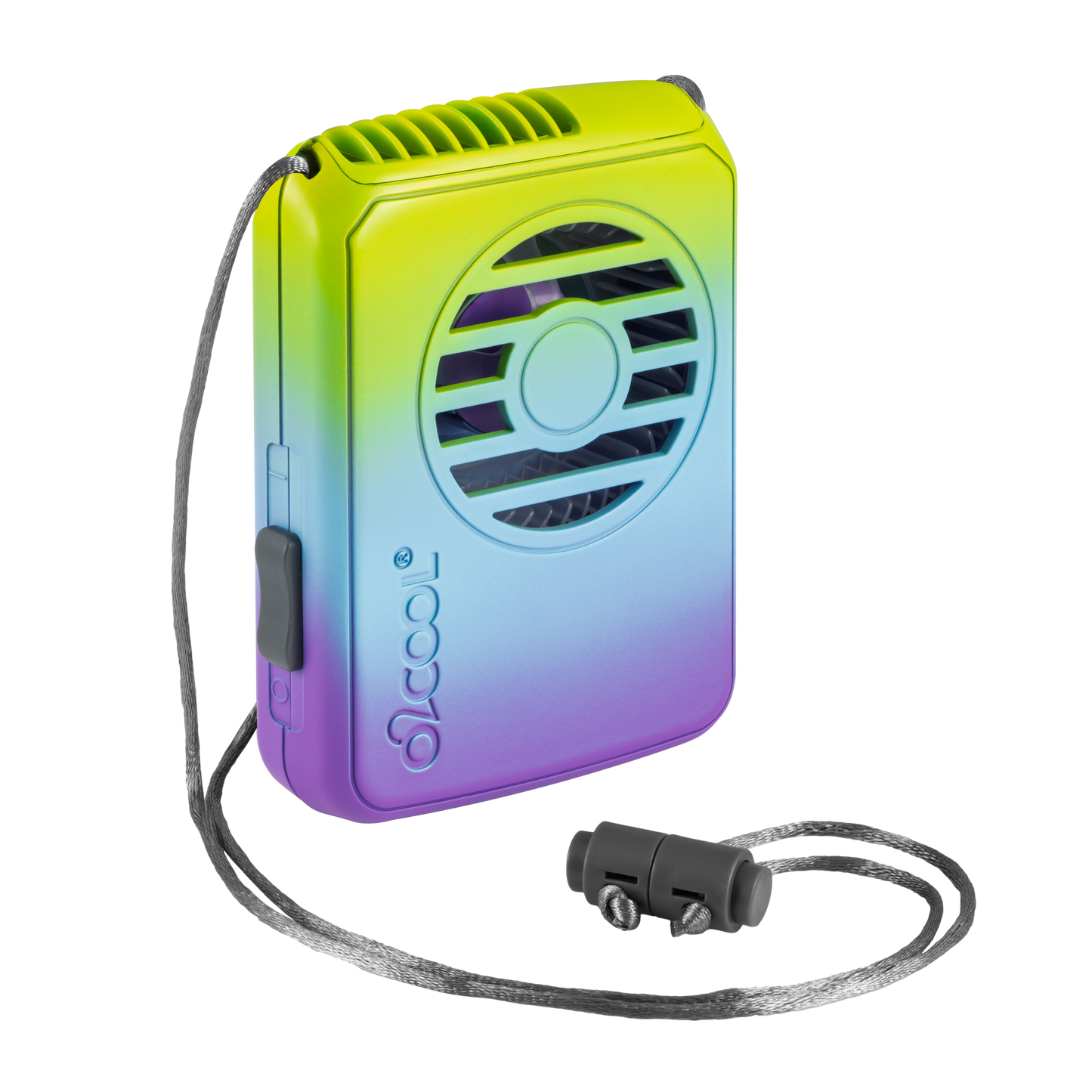 “Fan Girl” 🪭 O2Cool Deluxe Necklace Fan Ombre Colors